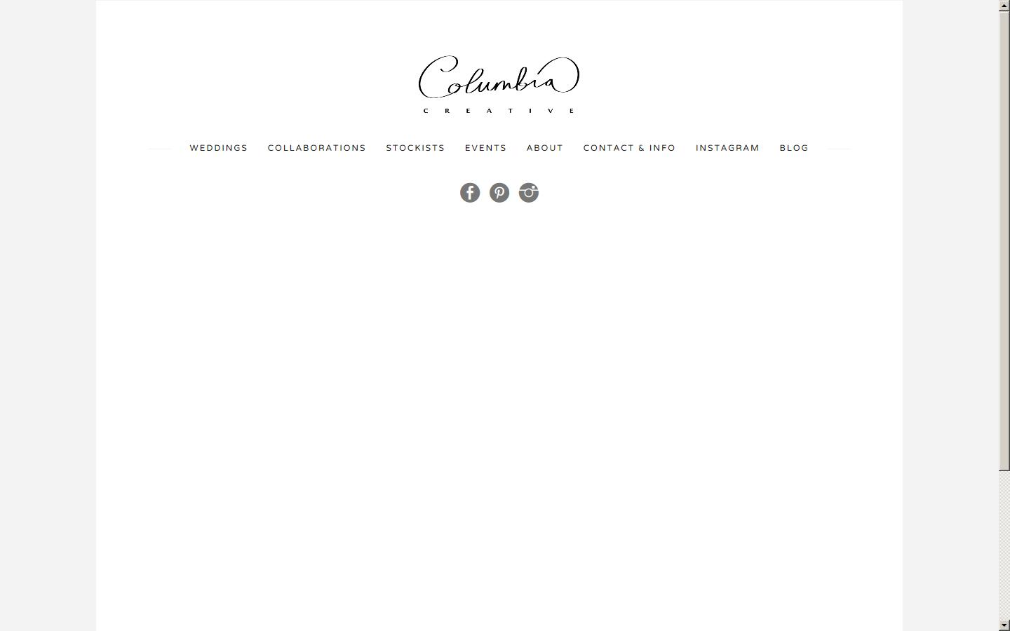 Columbia Creative Website