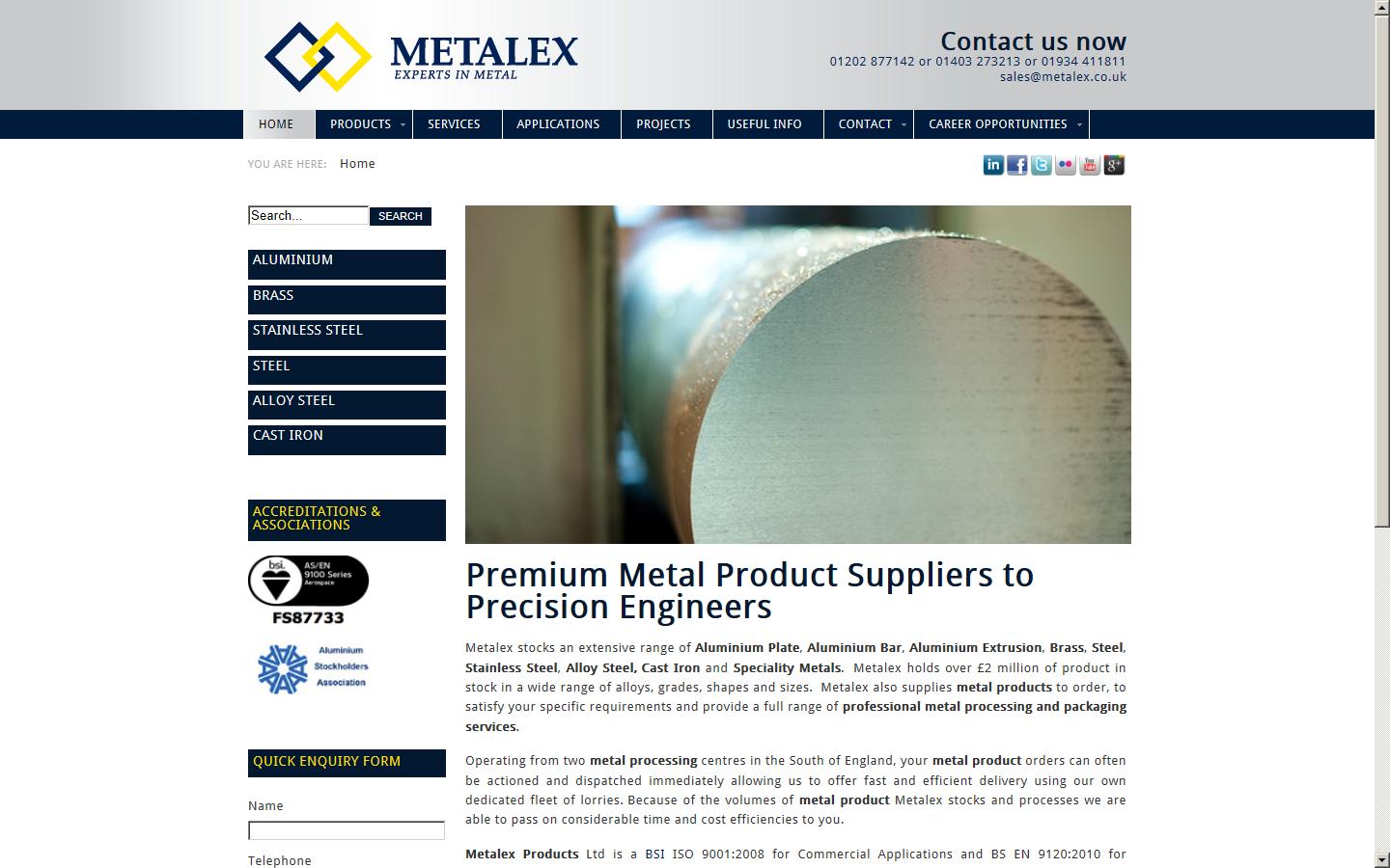 Metalex Website