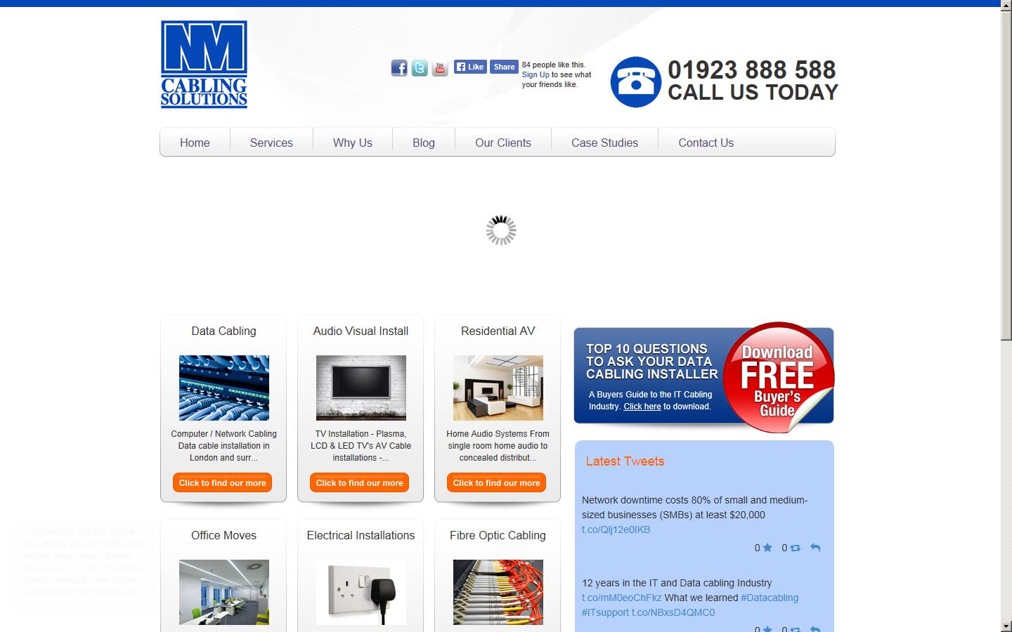 NM Cabling Solutions Website