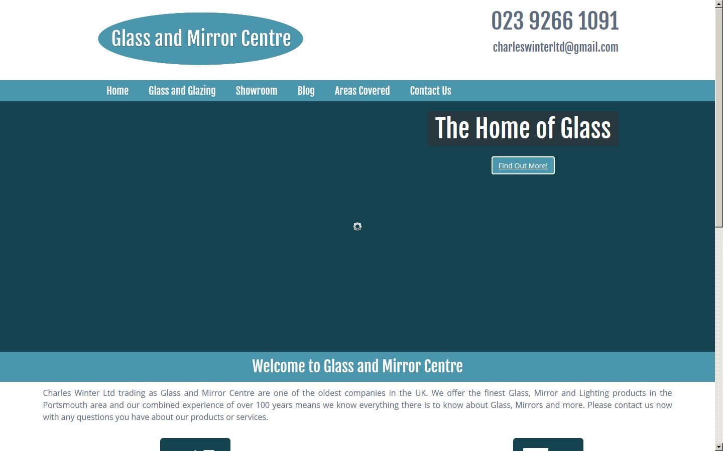 Glass & Mirror Centre Portsmouth Website