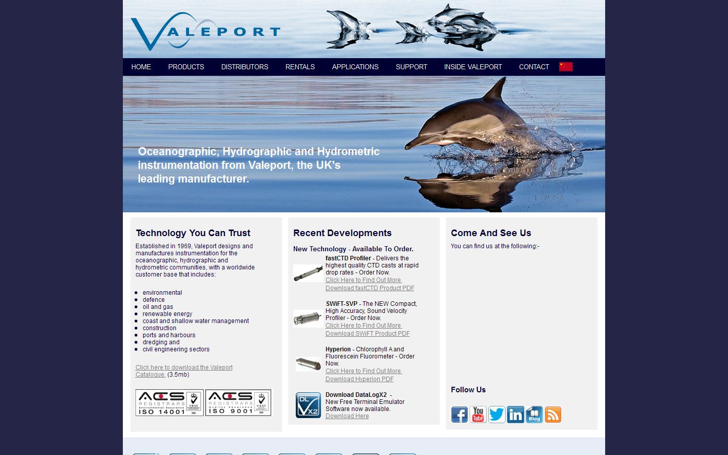 Valeport Website