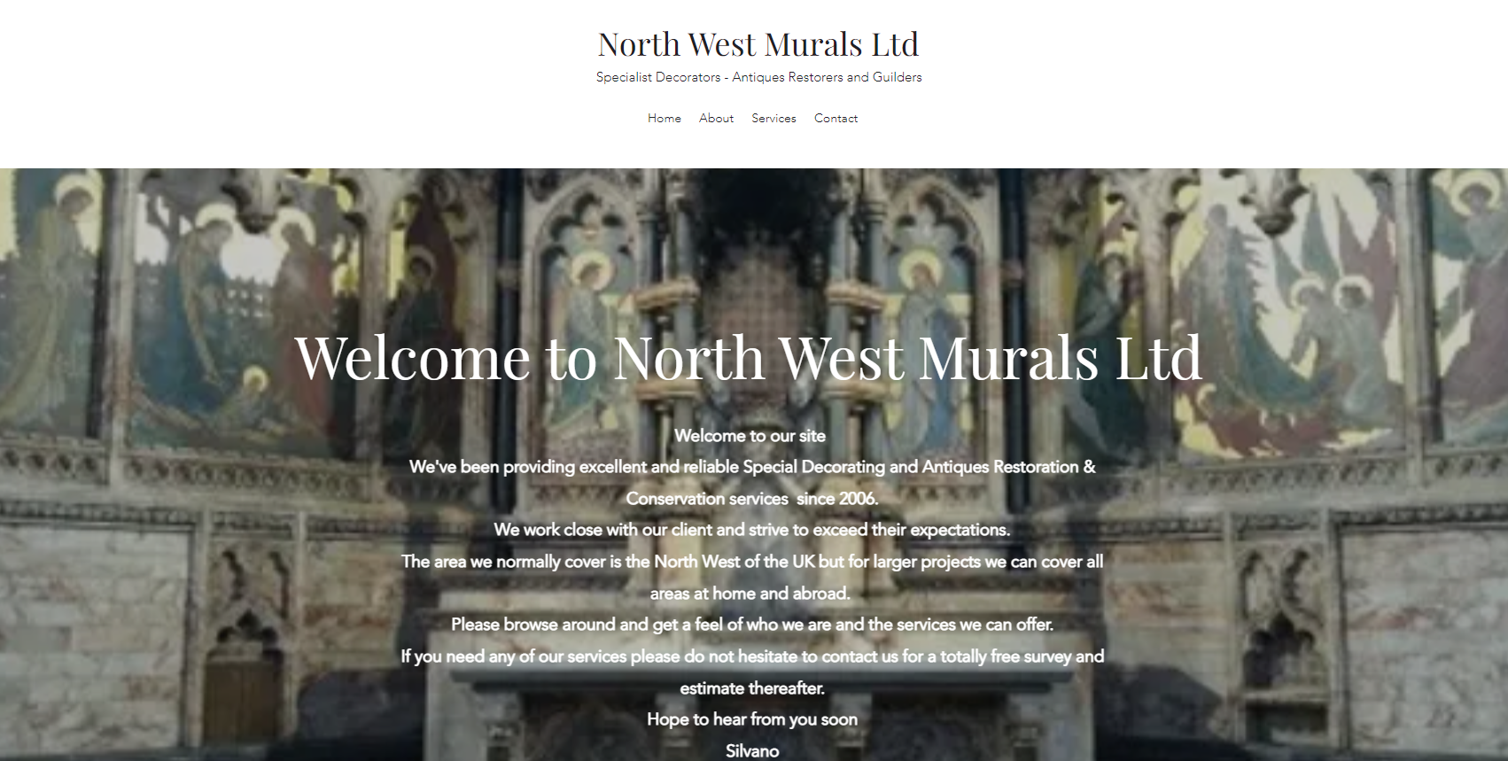 North West Murals Ltd Website