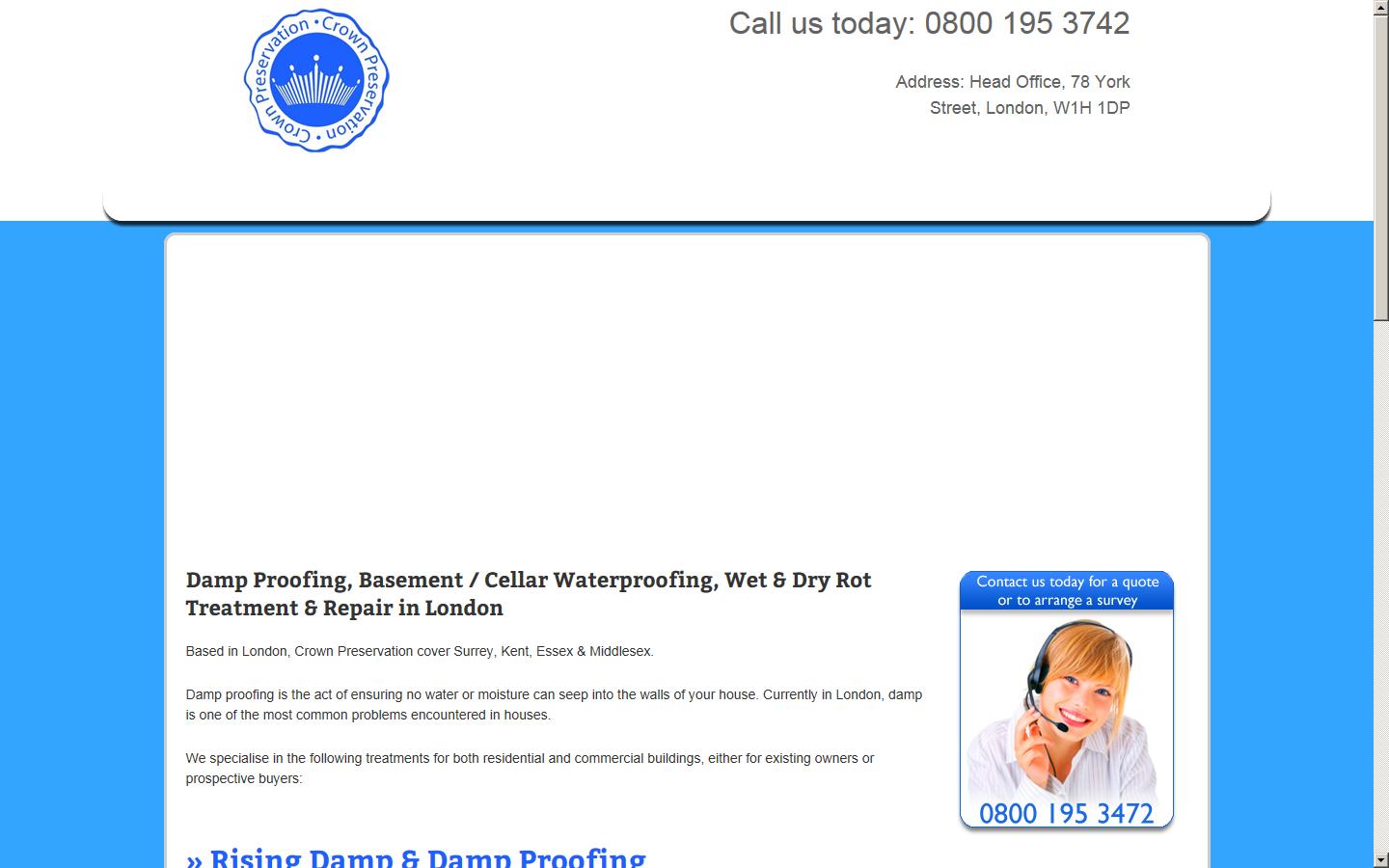 Crown Preservation Website