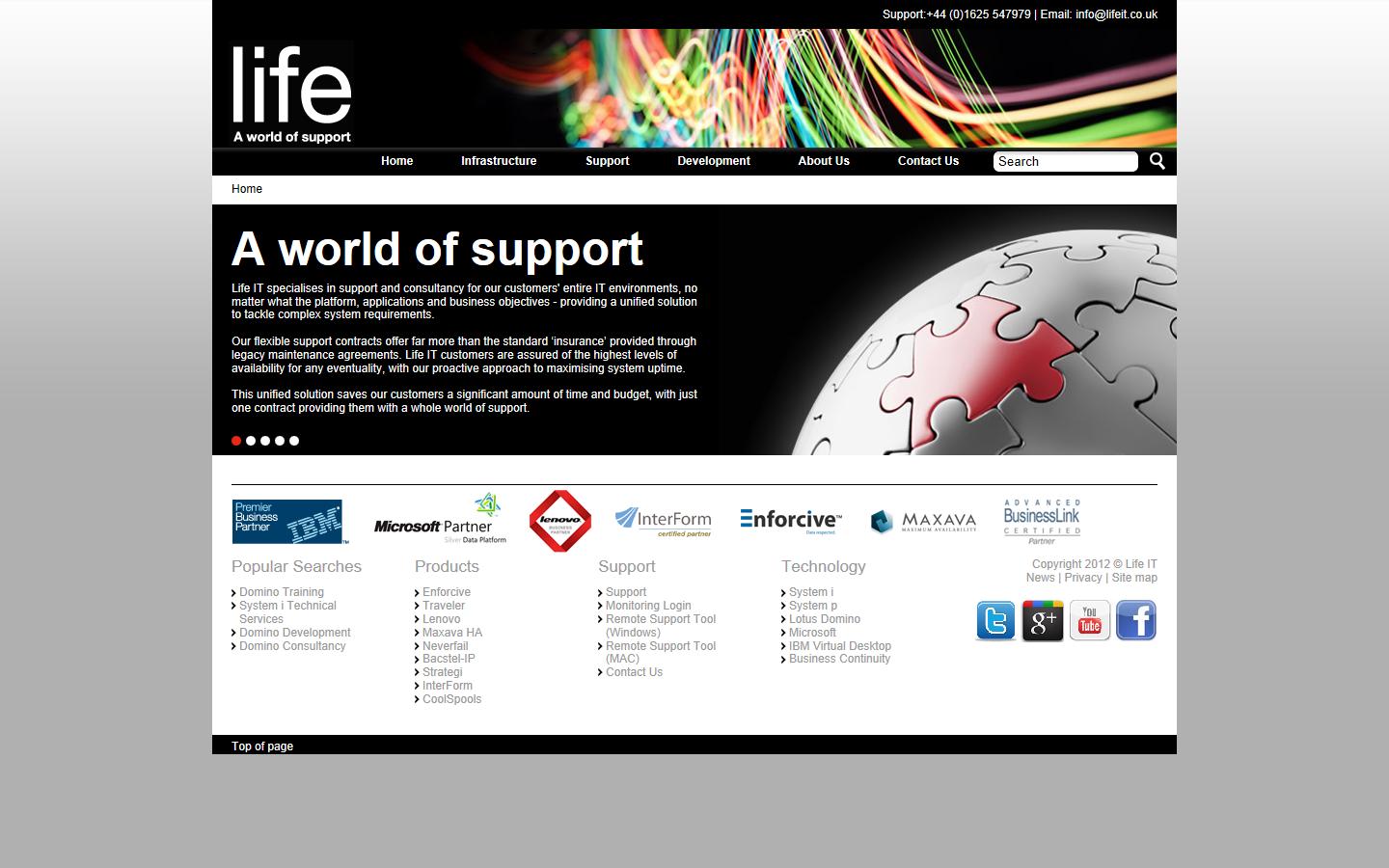 Life IT Website