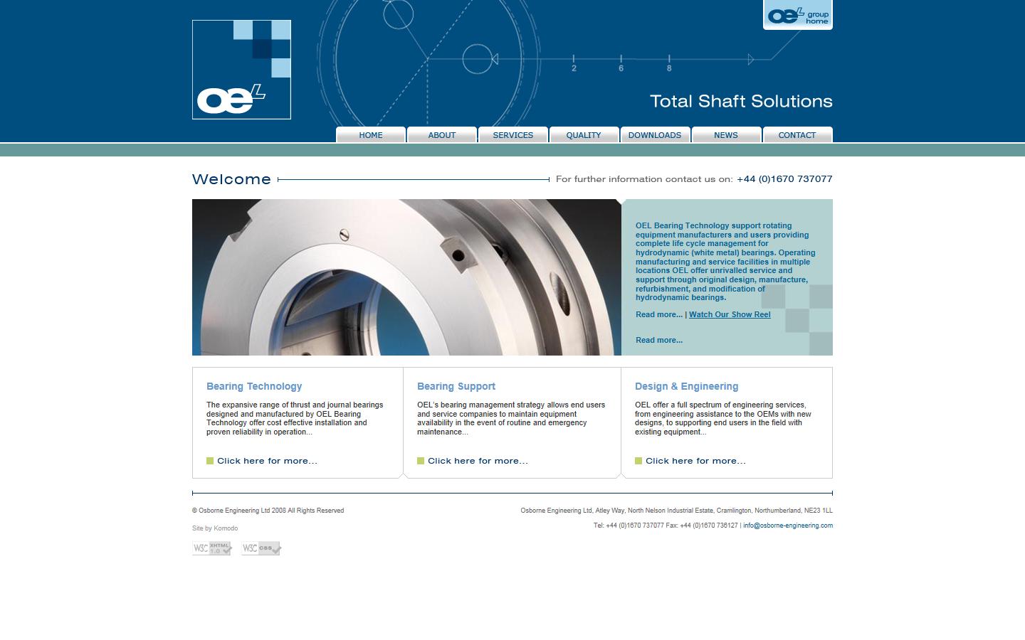 Osborne Engineering Website