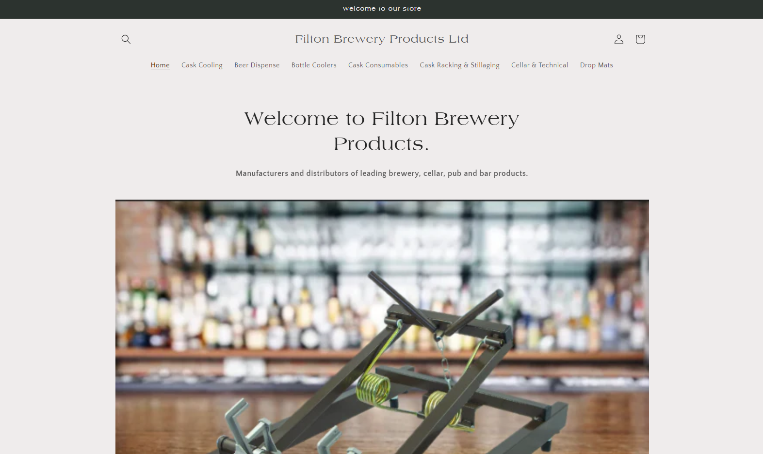 Filton Brewery Products Ltd Website
