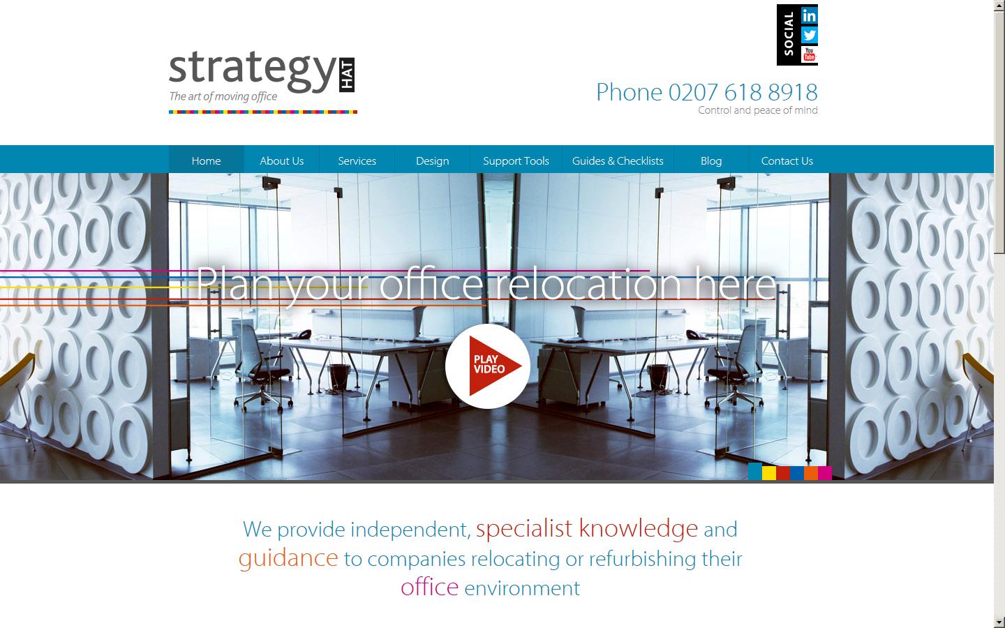 Strategy Hat Website