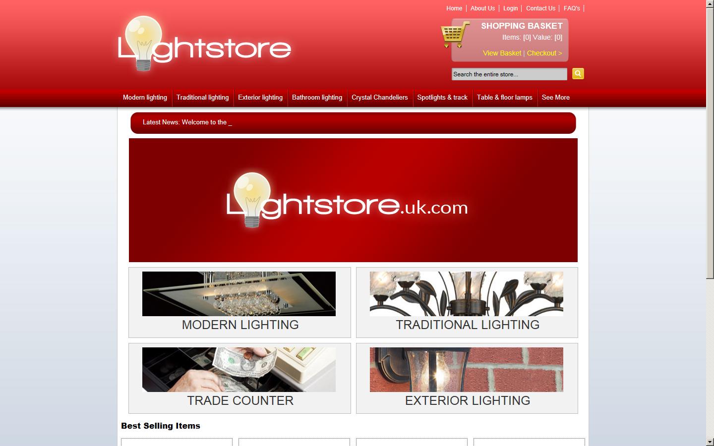 LightStore Ltd Website