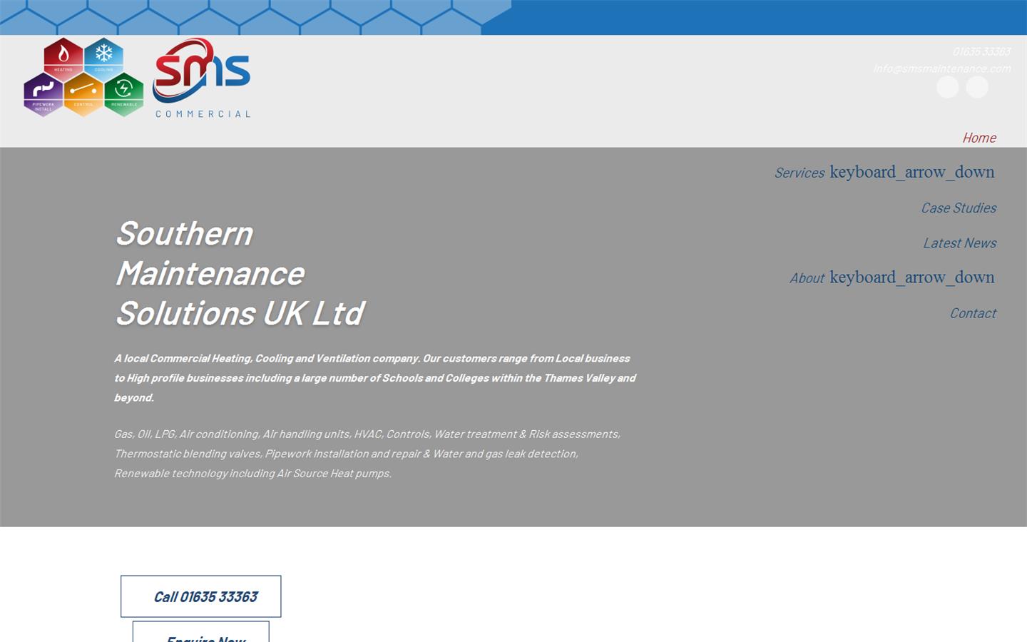 Southern Maintenance Solutions UK Ltd Website