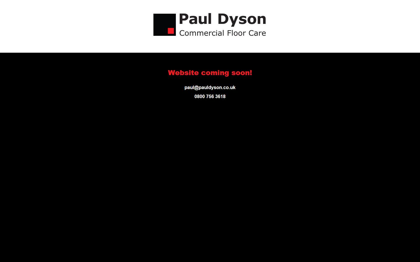 Paul Dyson Ltd Website