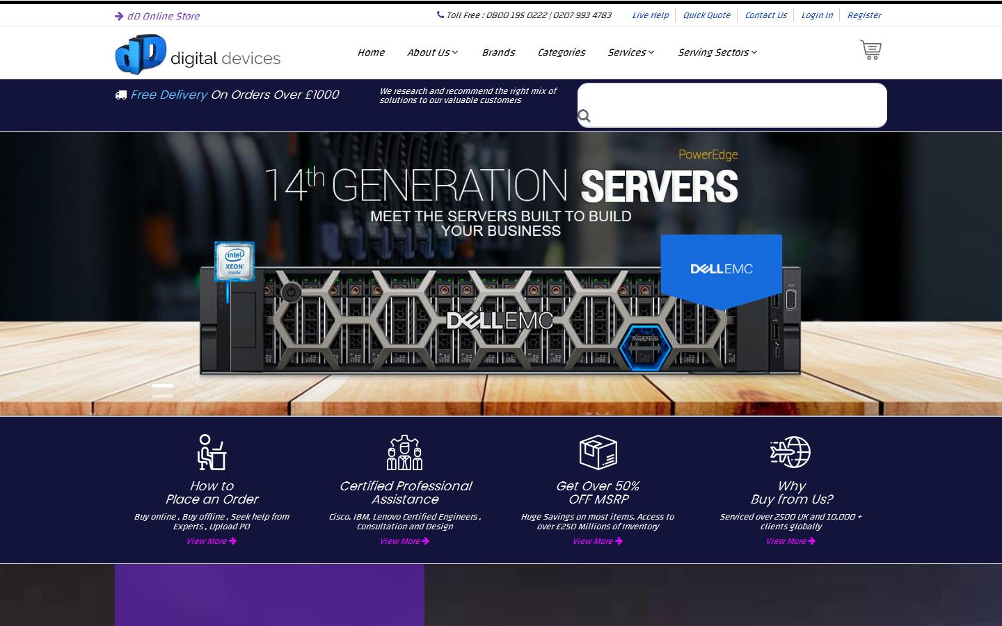 Digital Devices Ltd Website