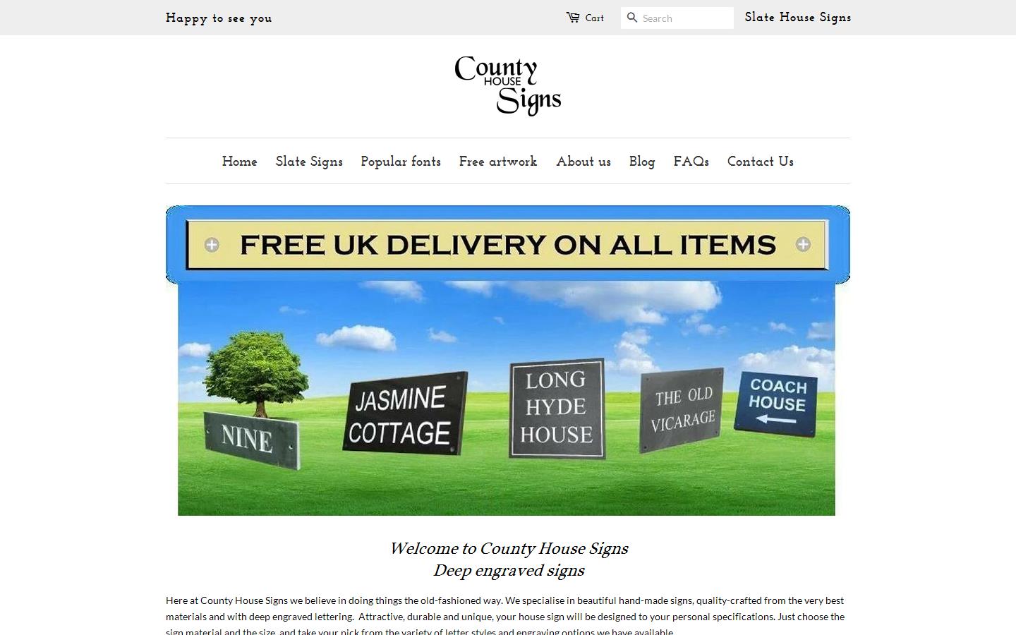 Country House Signs Website