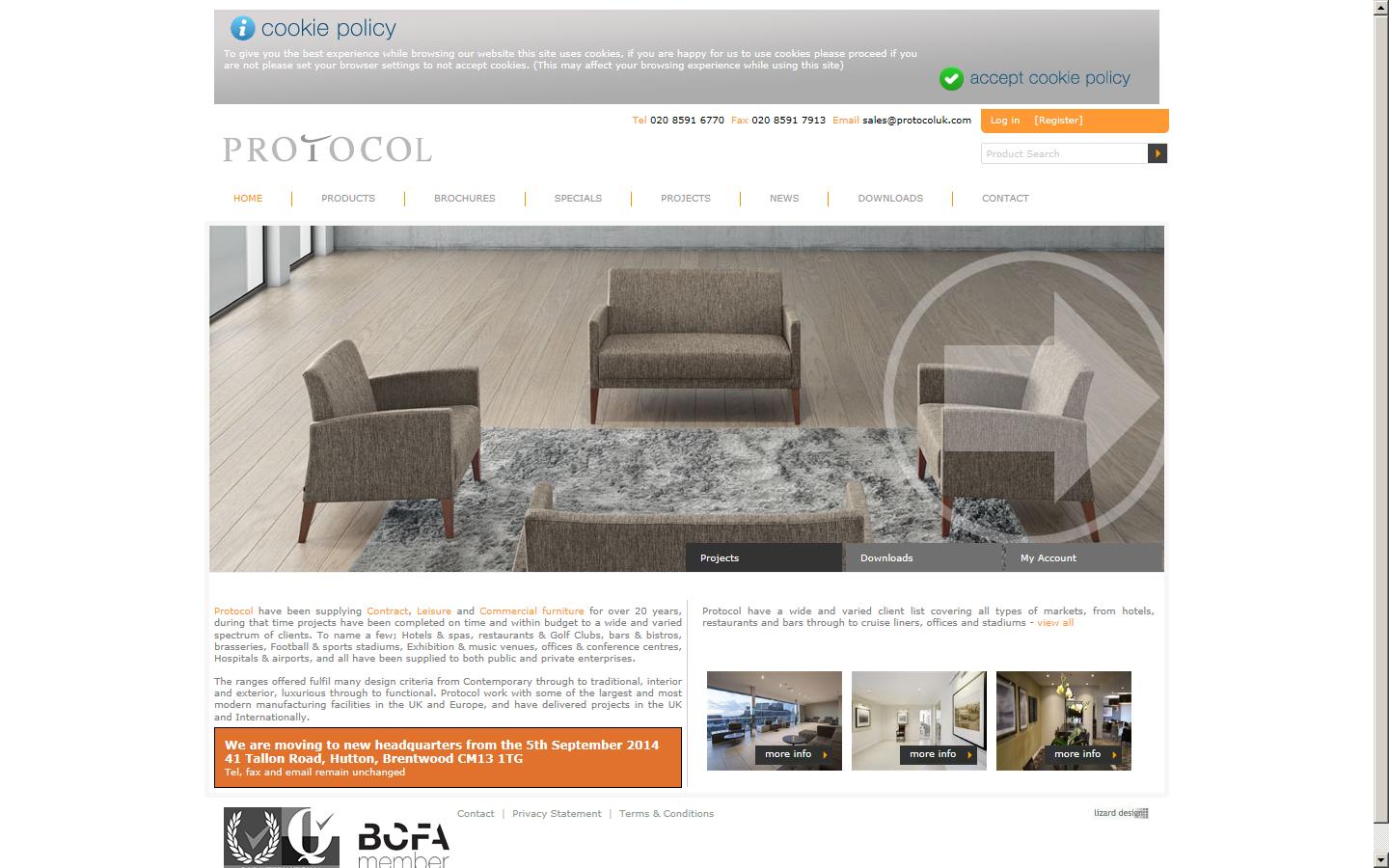 Protocol Office Website