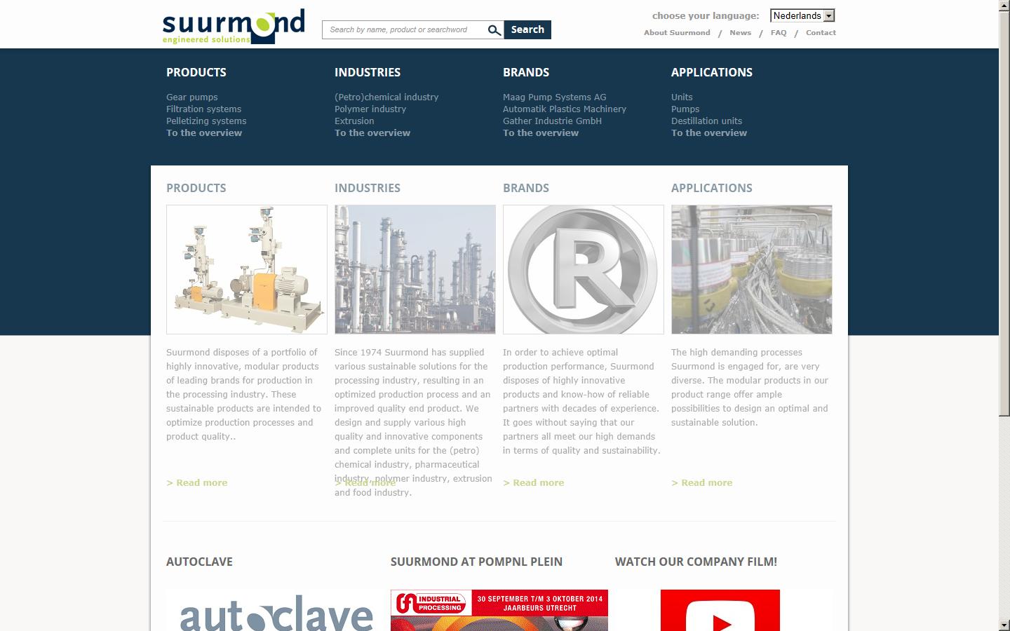 Suurmond UK Ltd Website