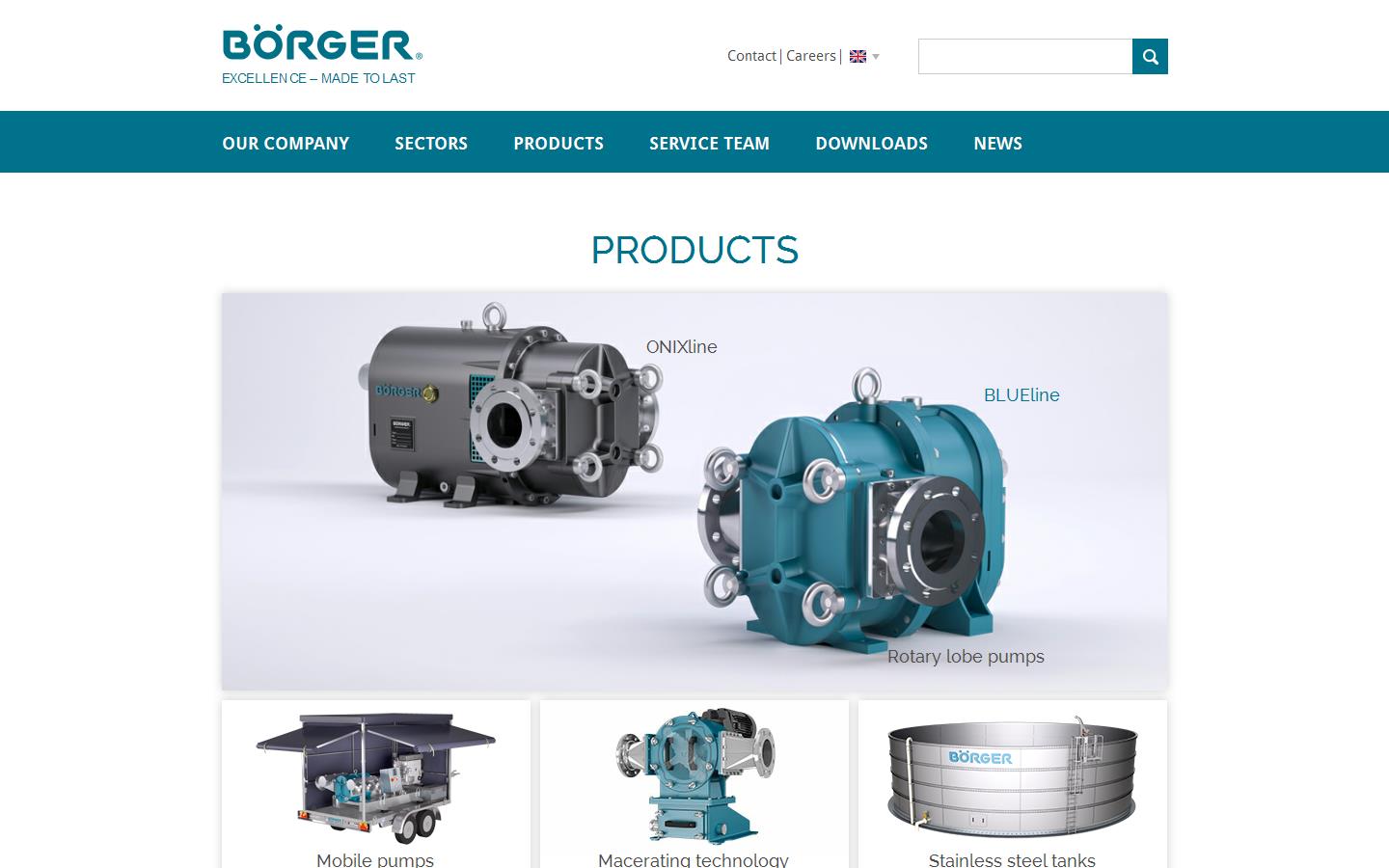 Boerger UK Ltd Website