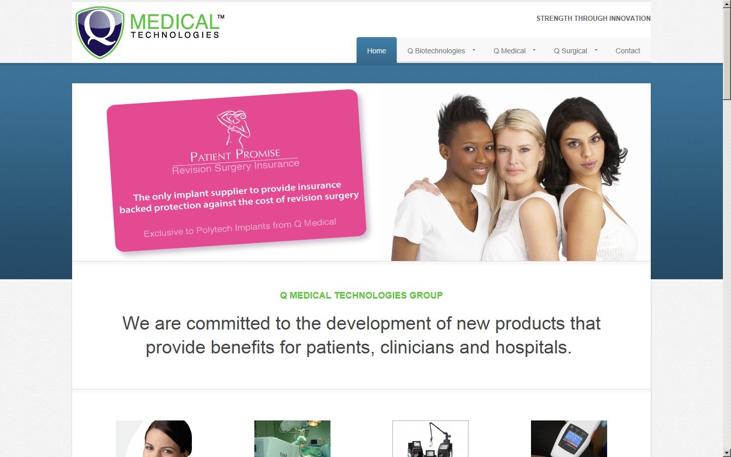 Q Medical Technologies Ltd  Website