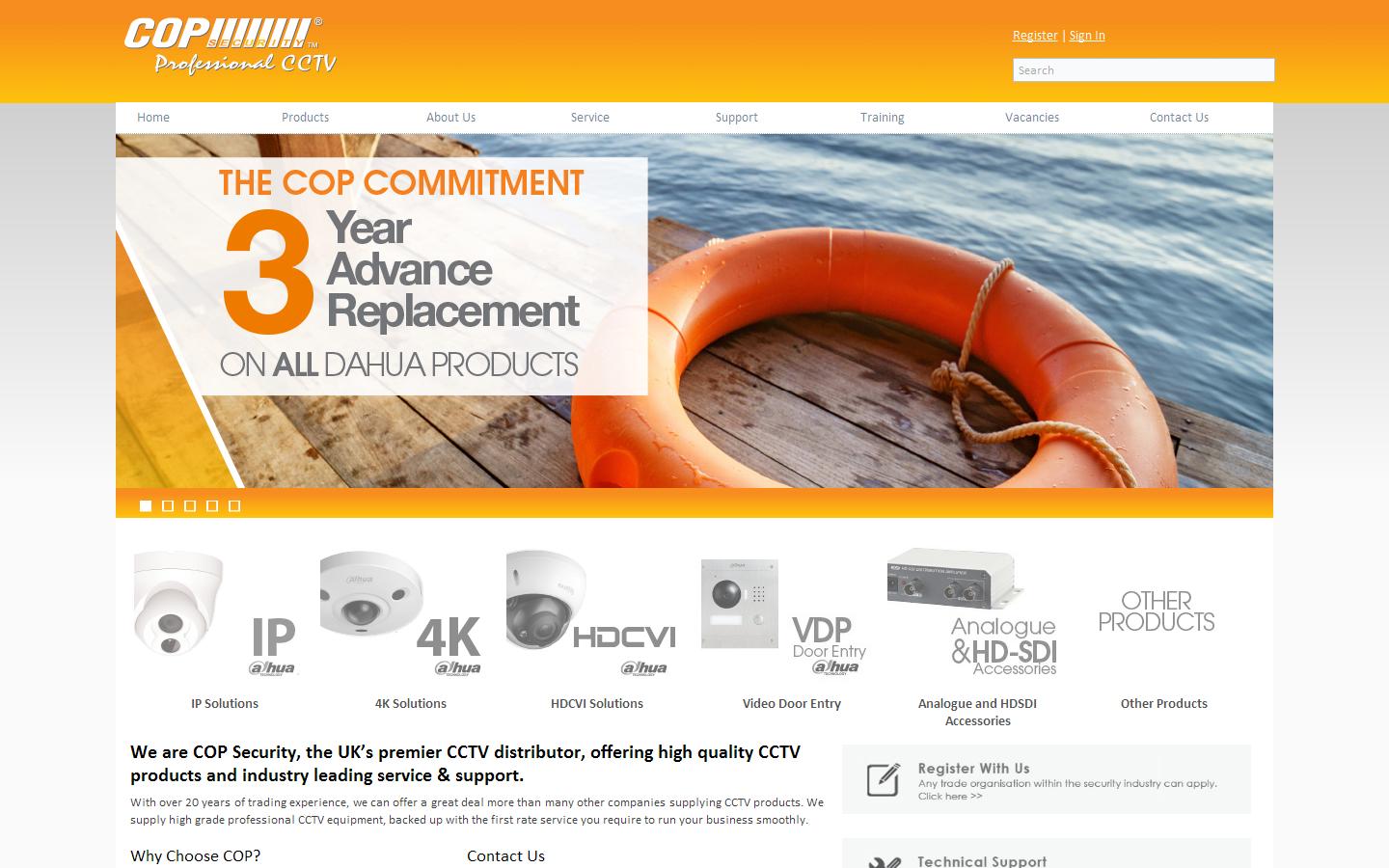 Cop Security Website