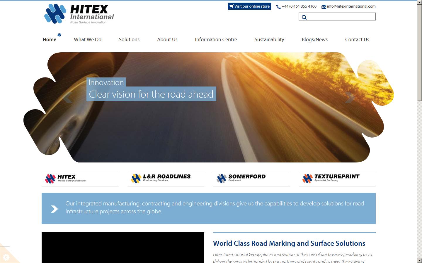 Hitex International Group Website