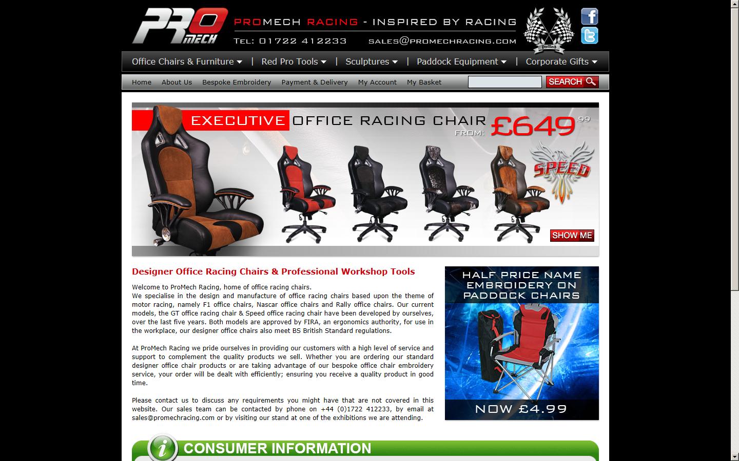 ProMech Racing Website