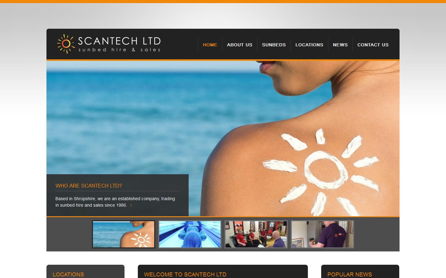 Scantech Ltd Website