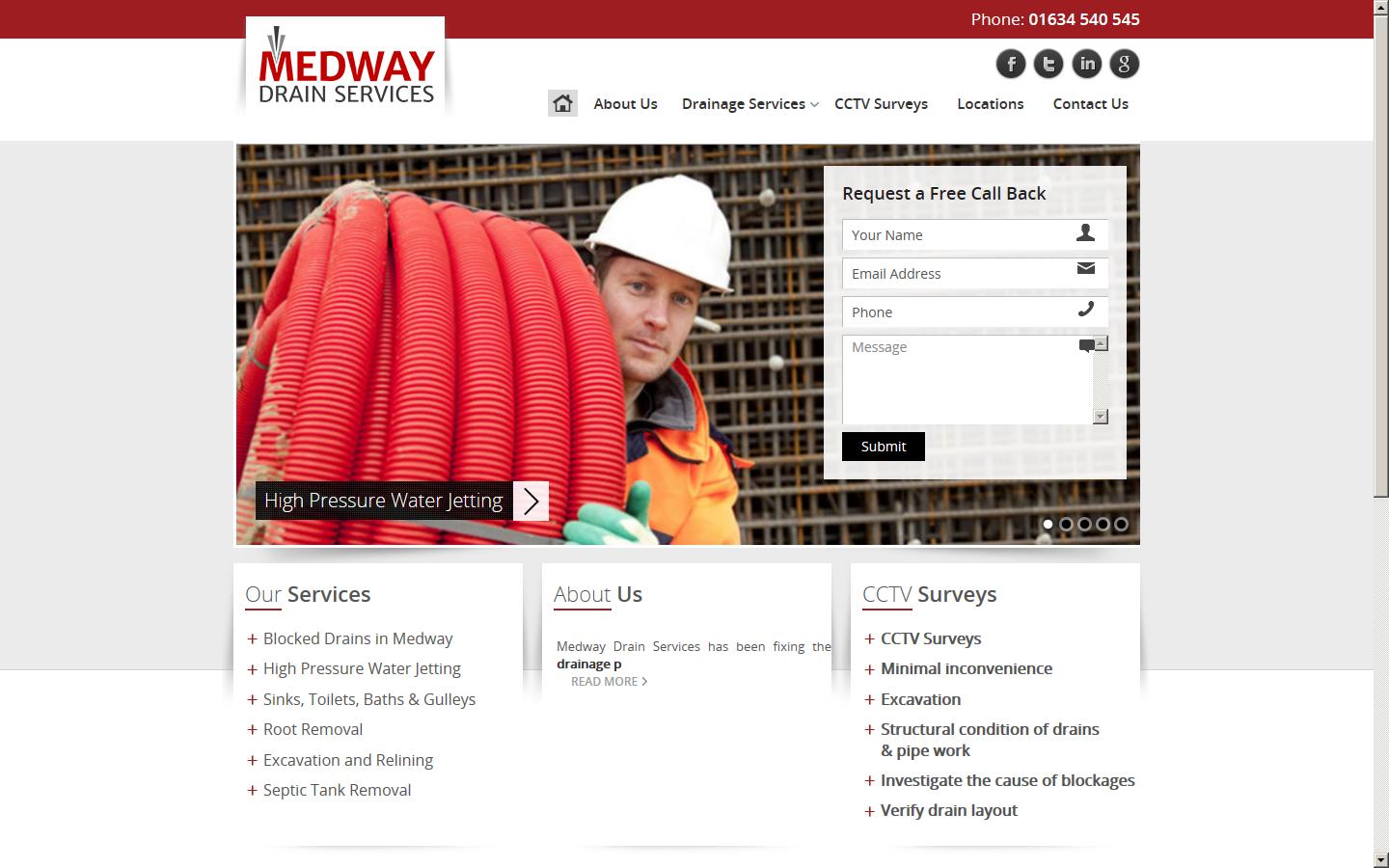 Medway Drainage Company Website