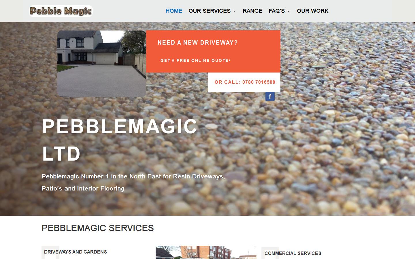Pebblemagic Ltd Website