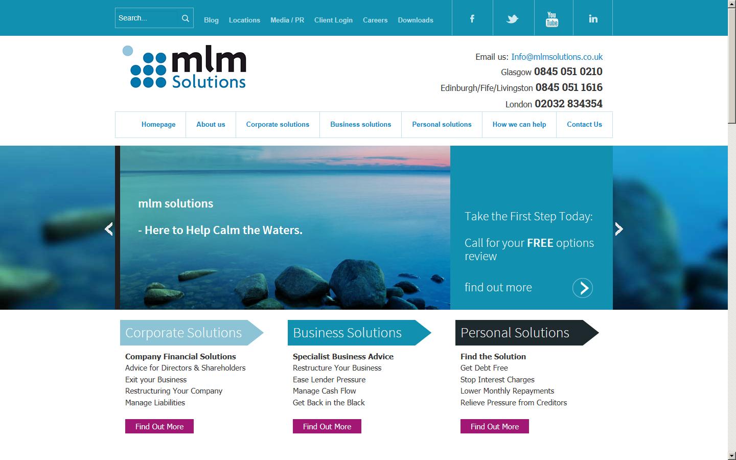 MLM Solutions Website