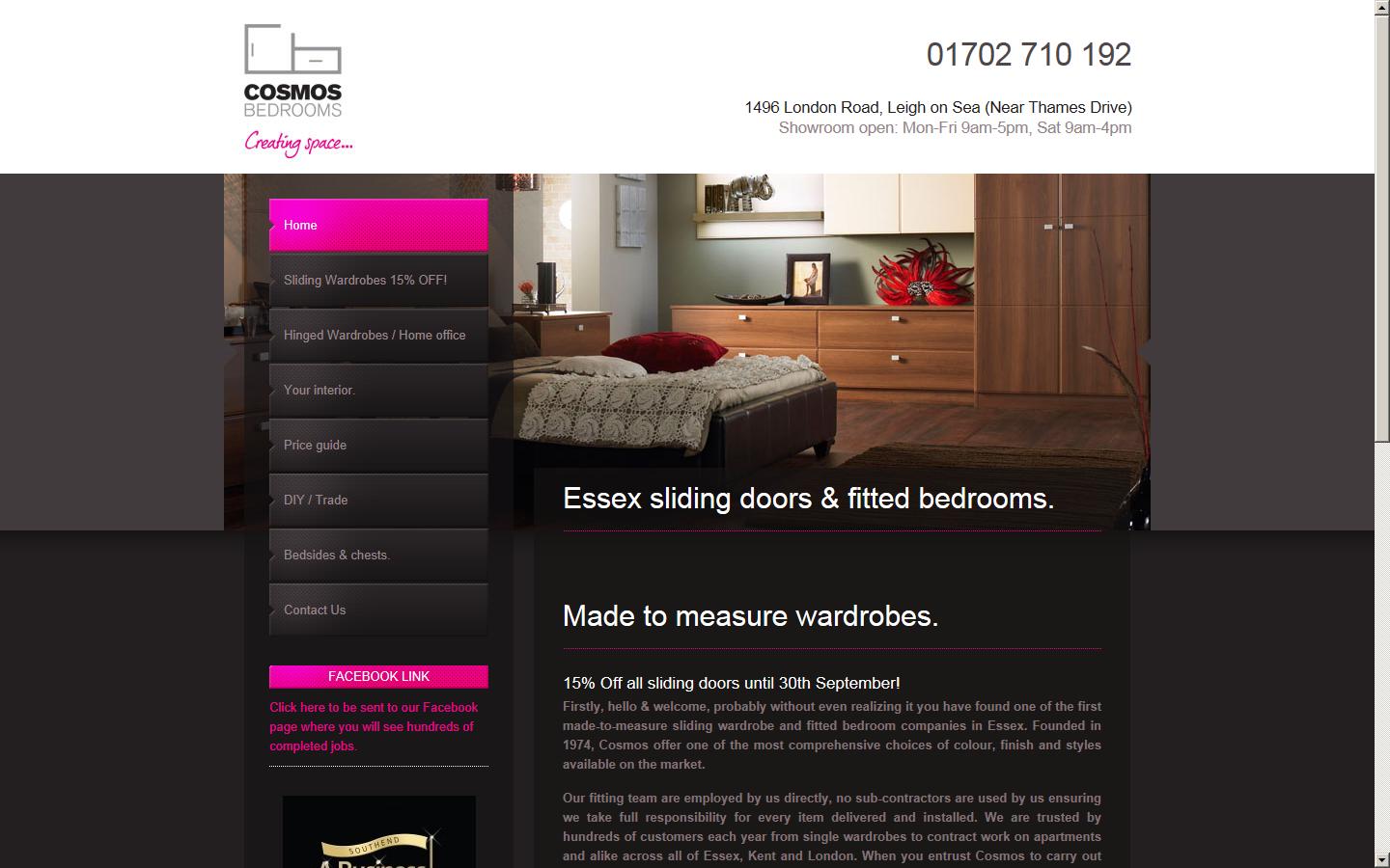 Cosmos Bedrooms Website