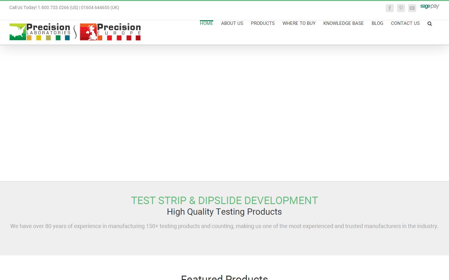 Precision Europe Website