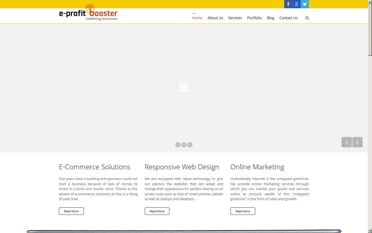 E-ProfitBoosterUK Website