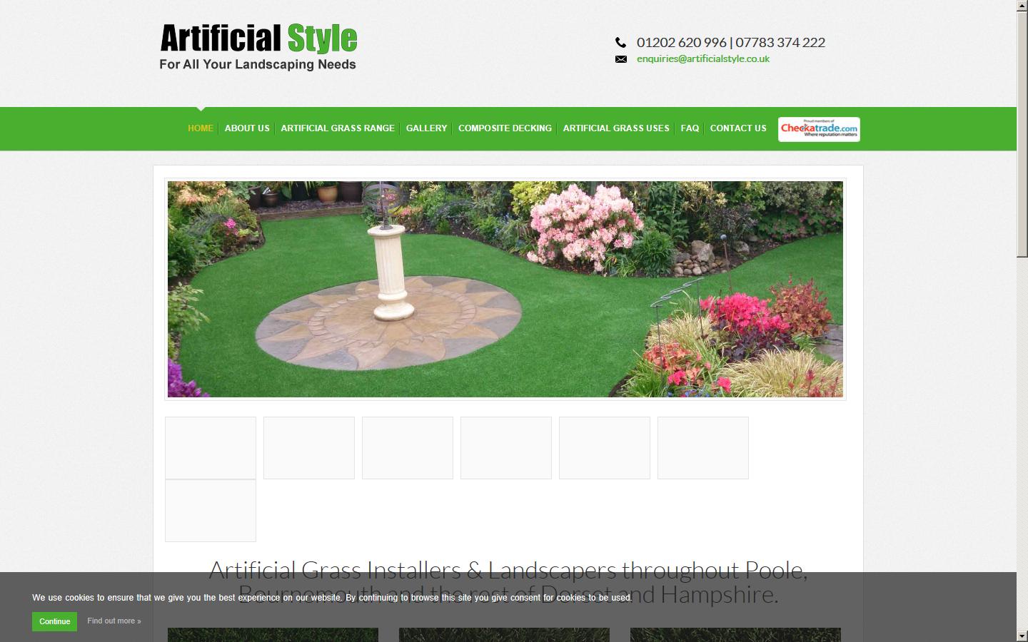 Artificial Style Website