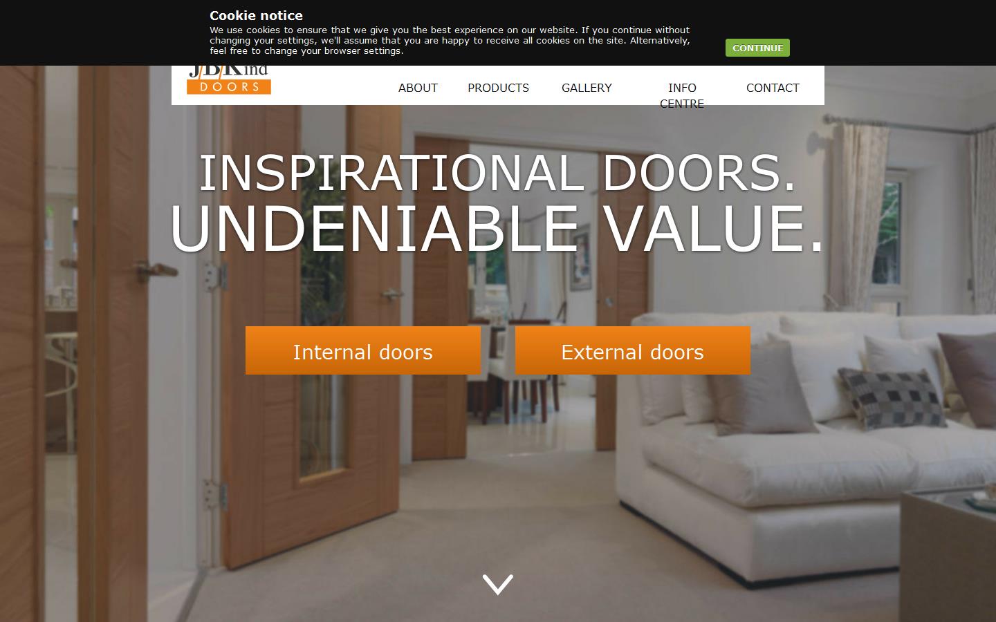 JB Kind Doors Website