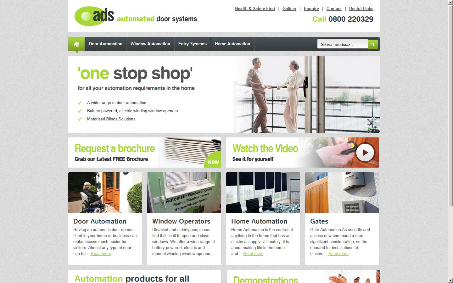 Automated Door Systems Website