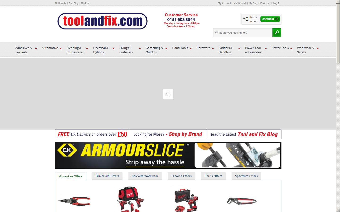 Tool & Fix Website