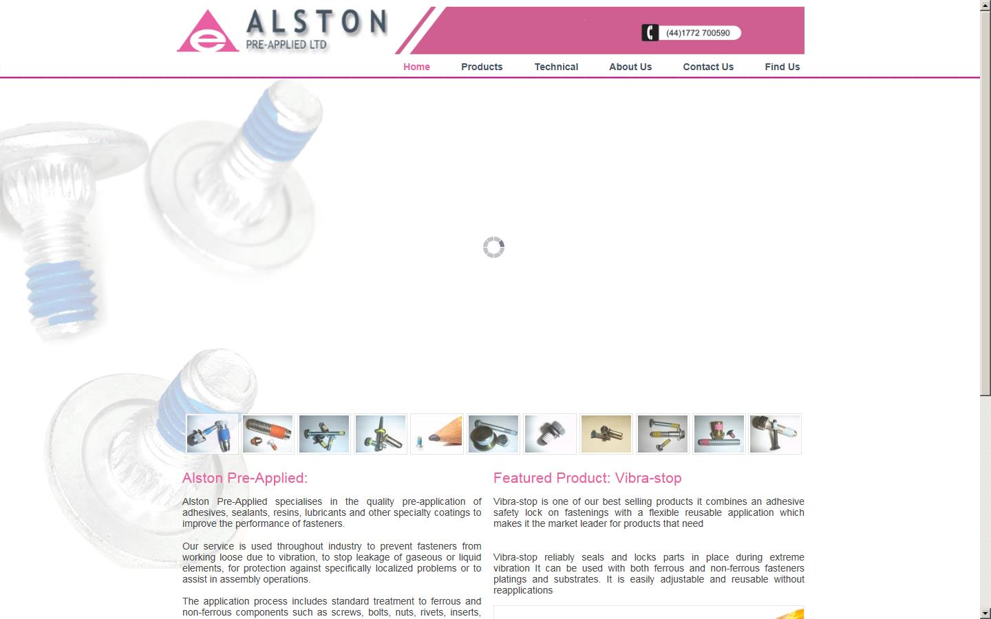 Alston Pre-Applied Website