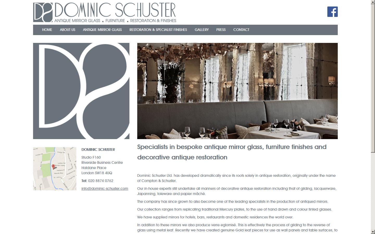 Dominic Schuster Ltd Website