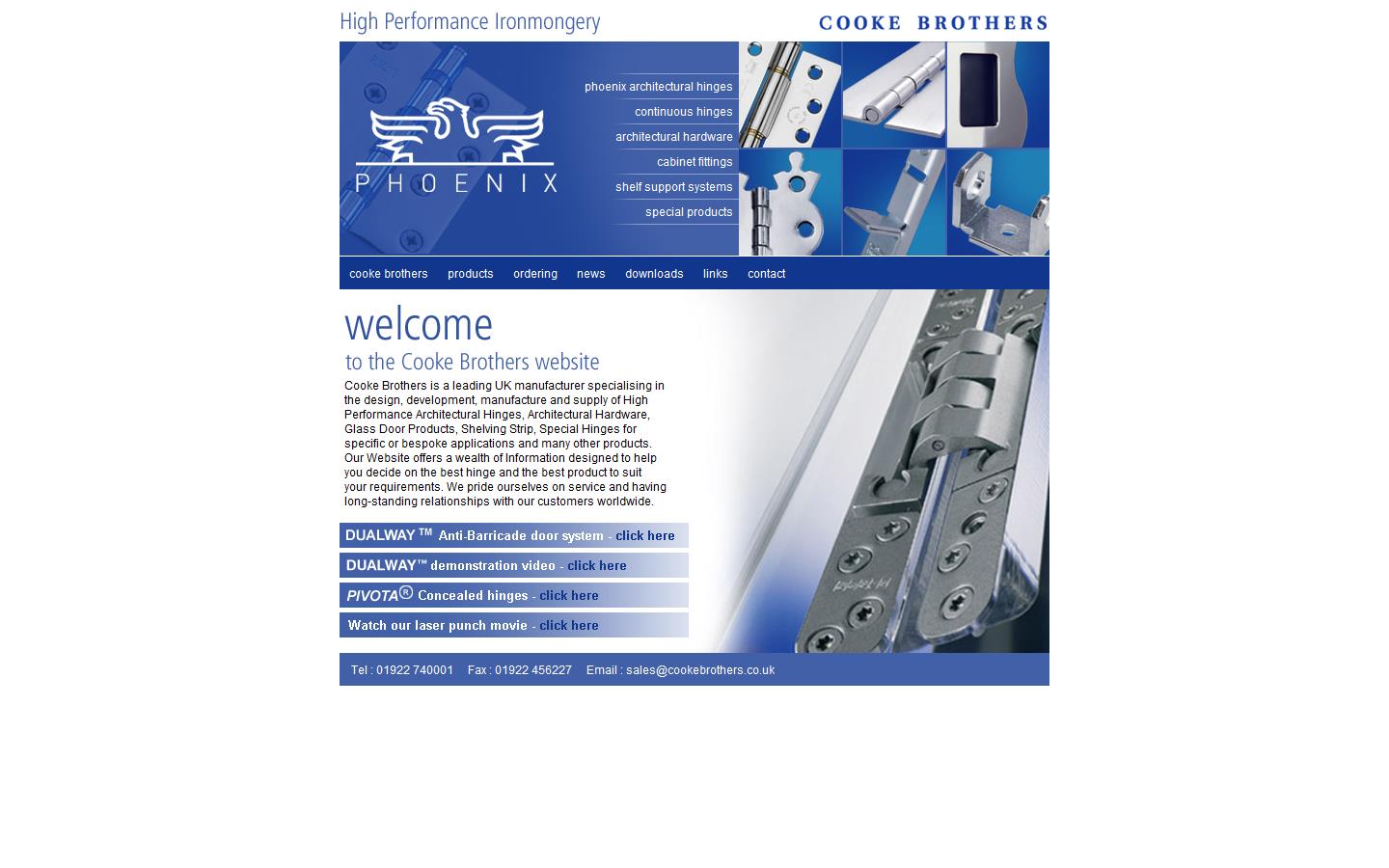 Cooke Brothers Ltd Website