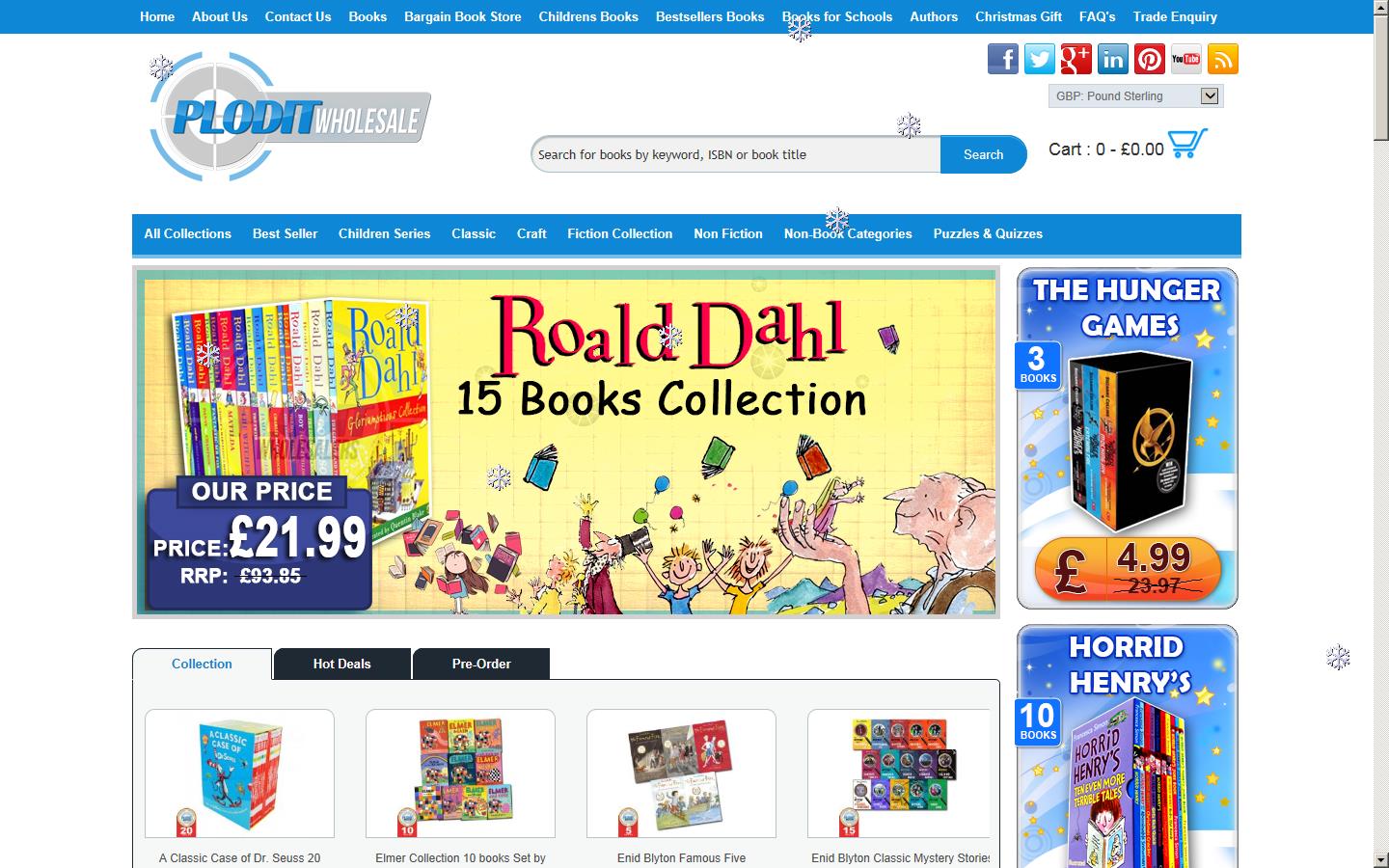 Plodit Wholesale Website