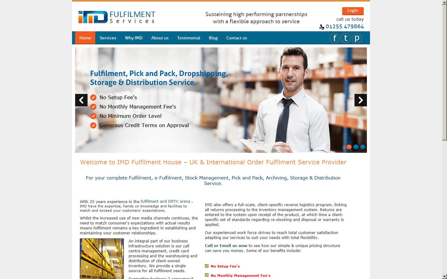 International Marketing & Distribution Ltd Website