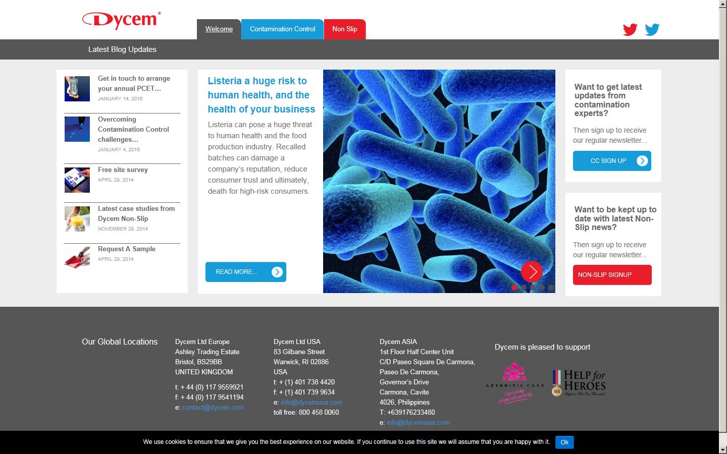 Dycem Website