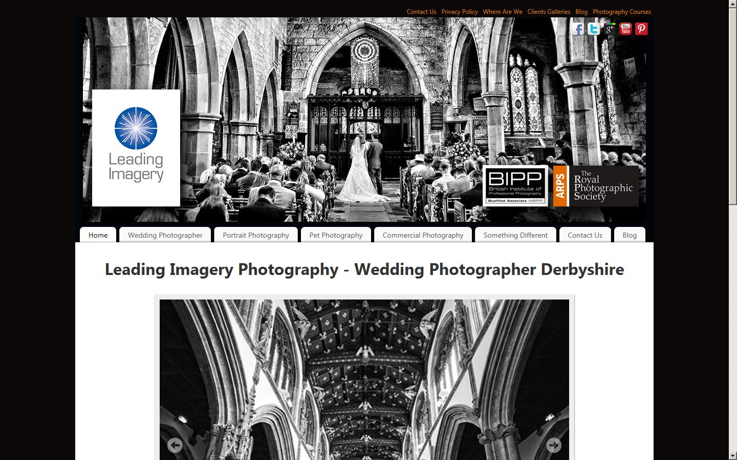 Leading Imagery Photography Website