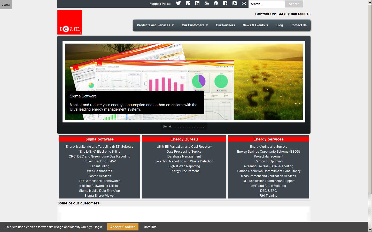 TEAM (Energy Auditing Agency Ltd) Website