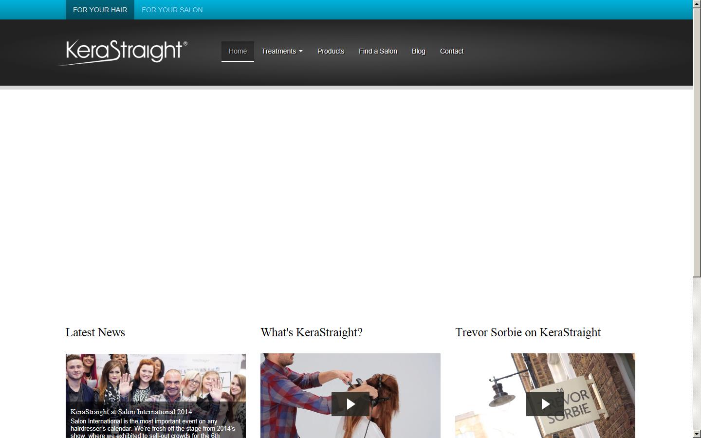 KeraStraight Ltd Website