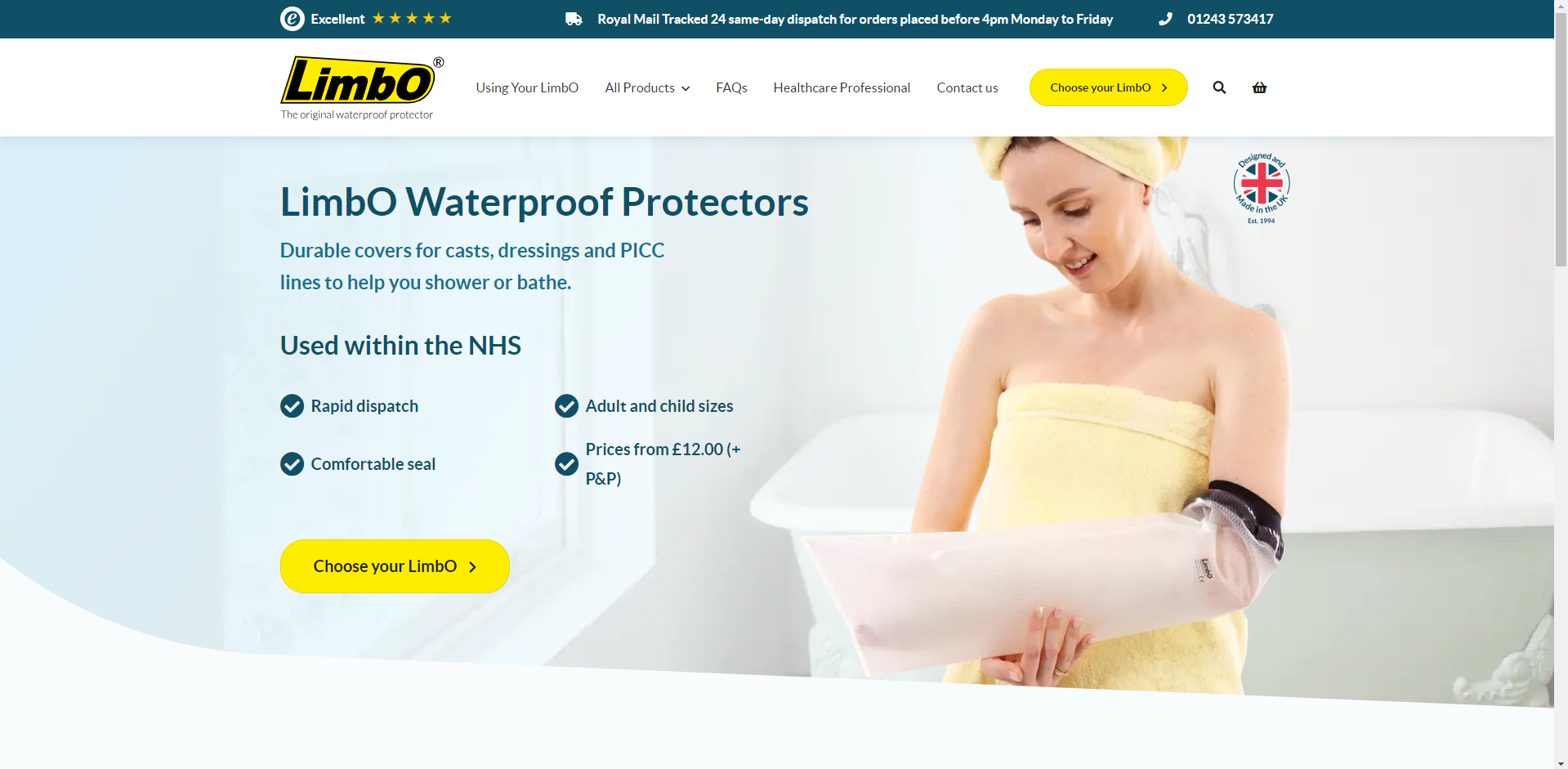 Limbo Products Website