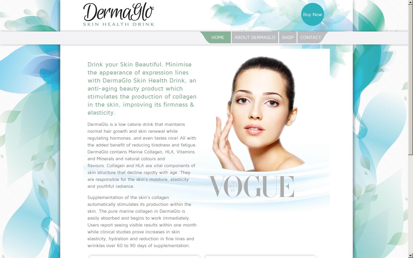 Future Nutrition Ltd / DermoGlo Website