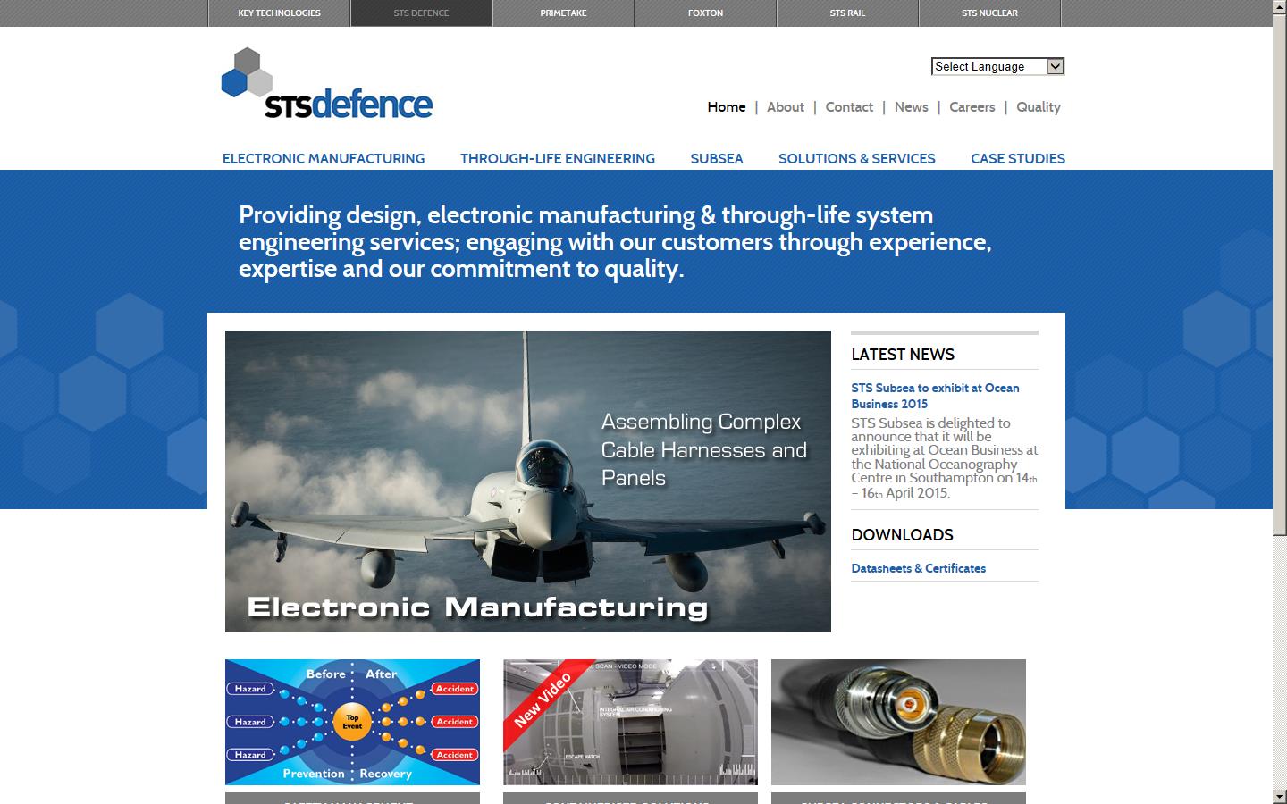 STS Defence Website