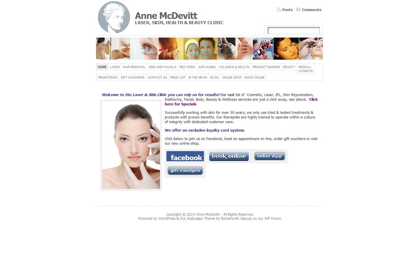 Anne McDevitt Website