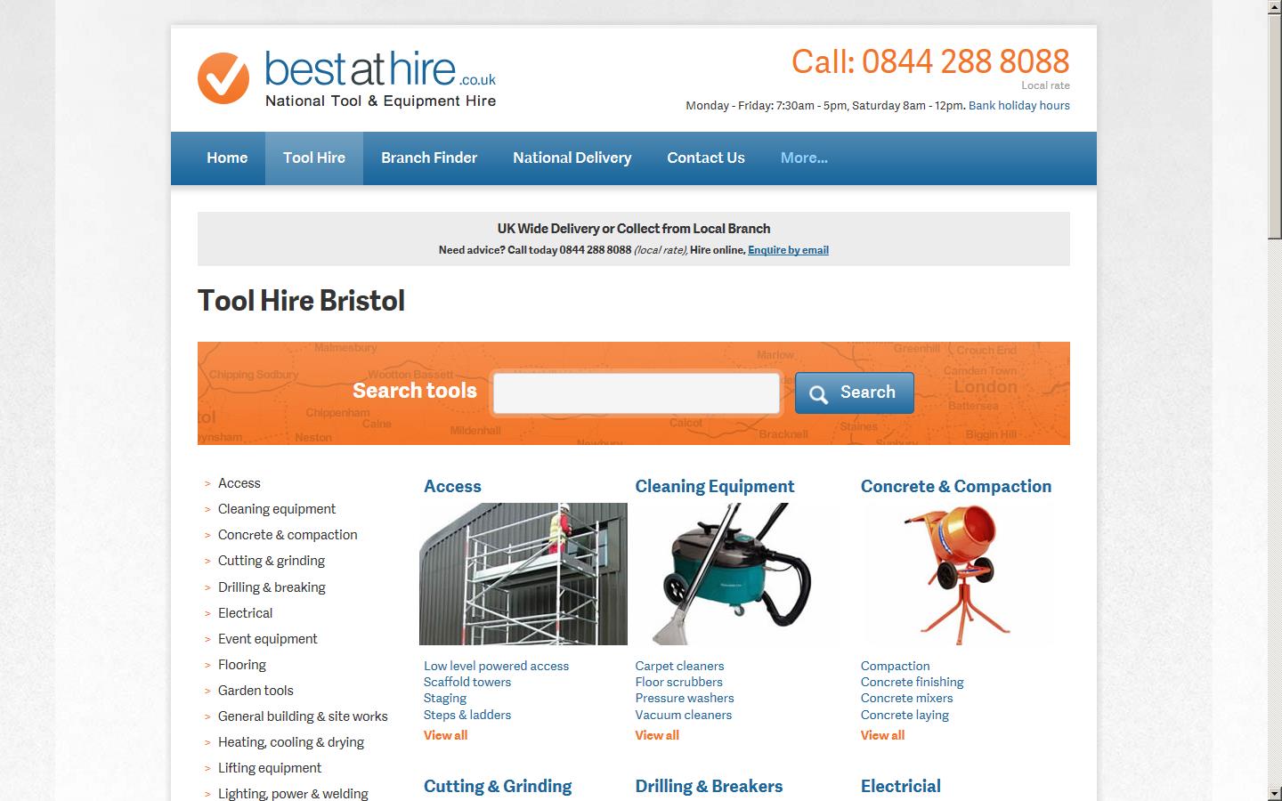 Best at hire Website