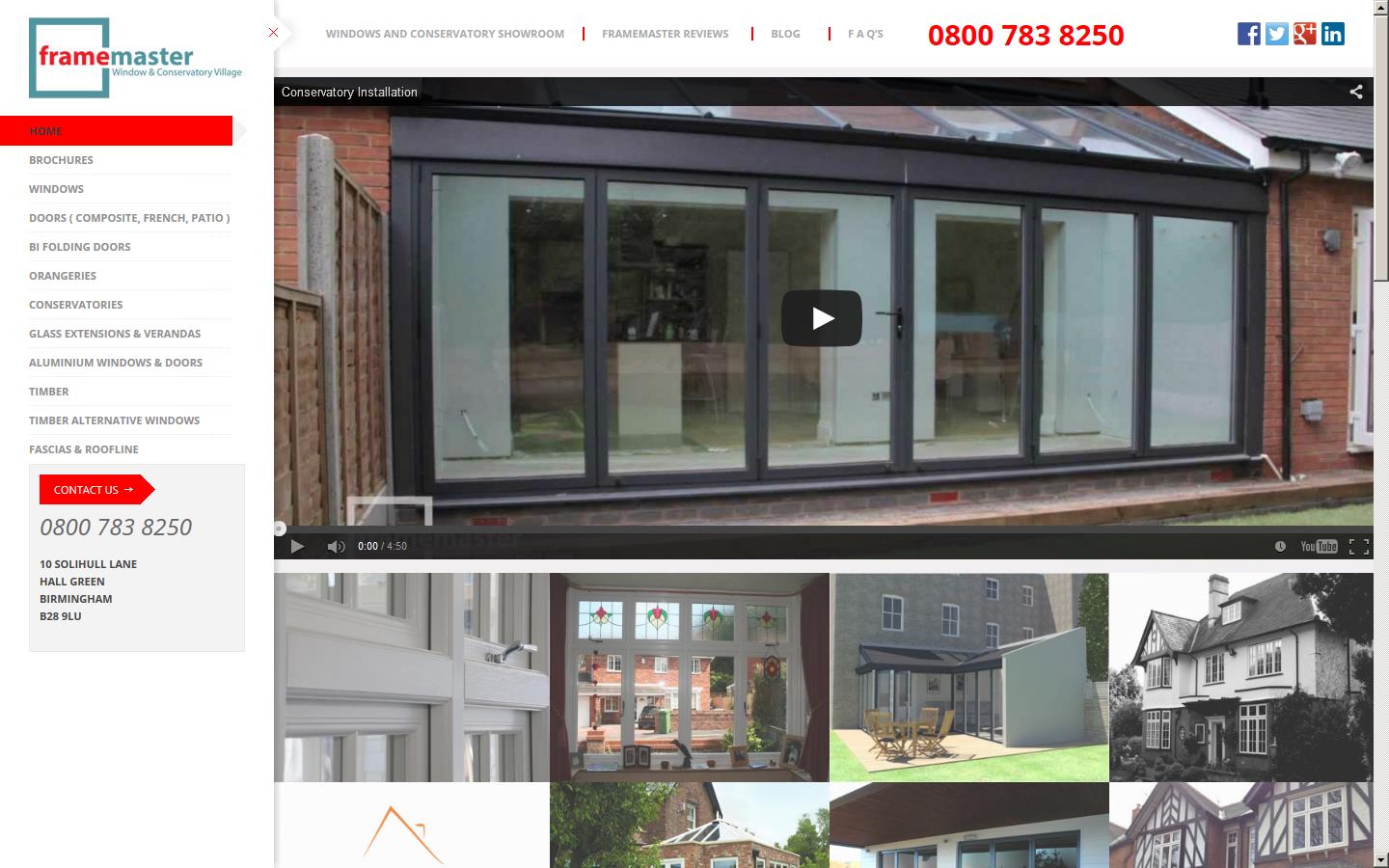 Framemaster Website