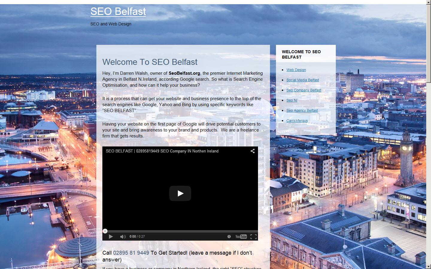 SEO Belfast Website